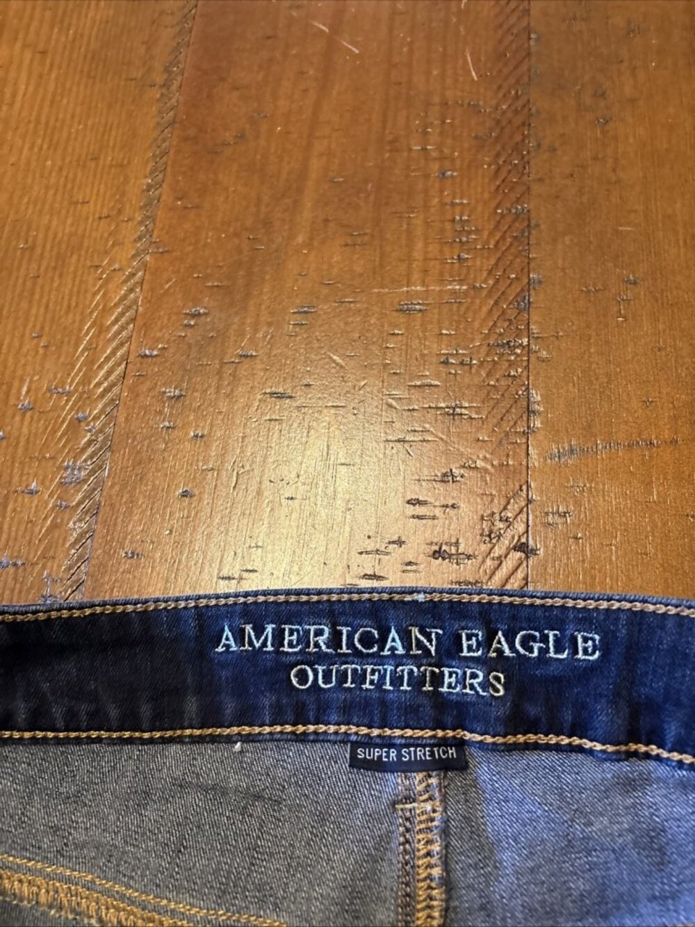 American Eagle Super Stretch Shortie Shorts Size 8 - Picture 4 of 7